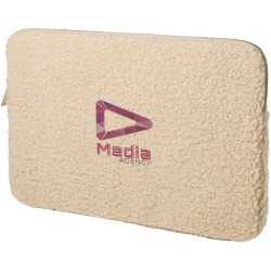 Housse pour ordinateur portable Bear sherpa de 2 L recyclée GRS 13"Couleur:Naturel