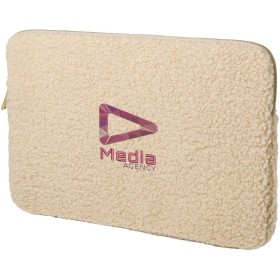 Housse pour ordinateur portable Bear sherpa de 2 L recyclée GRS 13"Couleur:Naturel