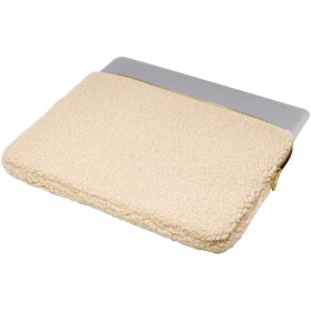 Housse pour ordinateur portable Bear sherpa de 2 L recyclée GRS 13"Couleur:Naturel