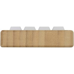 Support de téléphone Algol avec jouet fidget en plastique recyclé et détails en bambouCouleur:Bois