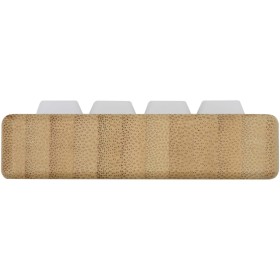 Support de téléphone Algol avec jouet fidget en plastique recyclé et détails en bambouCouleur:Bois