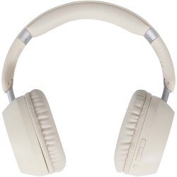 Casque supra-auriculaire Hoggar pliable ANC et ENC en plastique recycléCouleur:Blanc