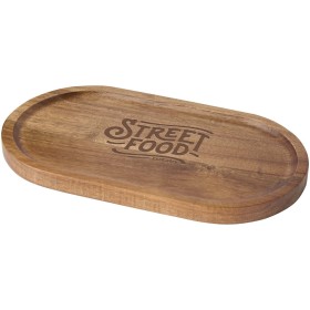 Plateau de service Edge en acaciaCouleur:Bois