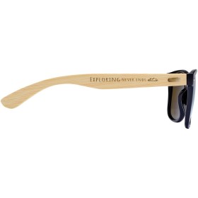 Lunettes de soleil Hue avec branches en bambouCouleur:Bleu et naturel