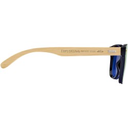 Lunettes de soleil Tan avec branches en bambouCouleur:Jaune