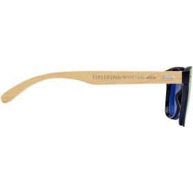Lunettes de soleil Tan avec branches en bambouCouleur:Jaune