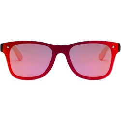 Lunettes de soleil Tan avec branches en bambouCouleur:Jaune