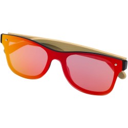 Lunettes de soleil Tan avec branches en bambouCouleur:Jaune