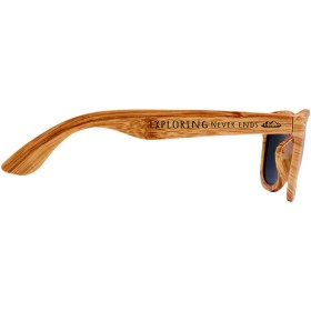 Lunettes de soleil Mira avec effet boisCouleur:Naturel