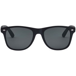 Lunettes de soleil Arlo en bambou avec revêtement noirCouleur:Noir
