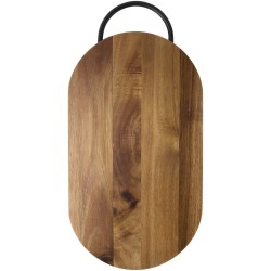 Planche à découper Julienne en acacia avec poignéeCouleur:Bois