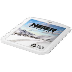 Grattoir à glace Thrym rectangulaire et en plastique recycléCouleur:Blanc