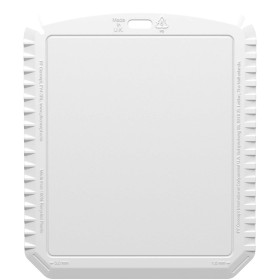 Grattoir à glace Thrym rectangulaire et en plastique recycléCouleur:Blanc