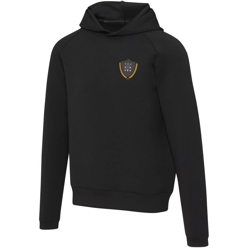 Sweat à capuche Danali unisexe en tissu interlockCouleur:Noir