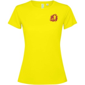 T-shirt Estoril à manches courtes pour femmeCouleur:Fluor Yellow