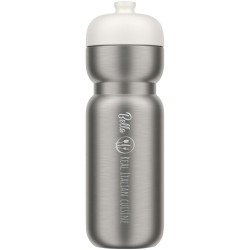 Bouteille de sport mepal Pull en acier inoxydable de 800 mlCouleur:Blanc