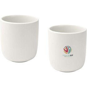 Tasses en céramique Male de 200 ml - set de 2Couleur:Blanc