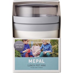 Lunch box Mepal Ellipse MiniCouleur:Blanc
