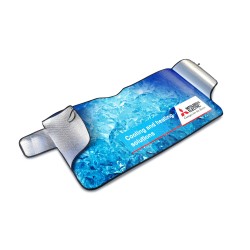 Pare givre / neige publicitaire pour voiture et camion