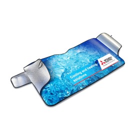 Pare givre / neige publicitaire pour voiture et camion