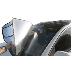 Pare givre / neige publicitaire pour voiture et camion