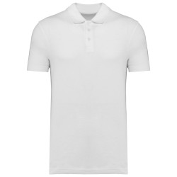 Polo piqué unisexeCouleur:White