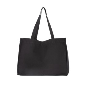 Grand sac shopping en coton recycléCouleur:Black Night