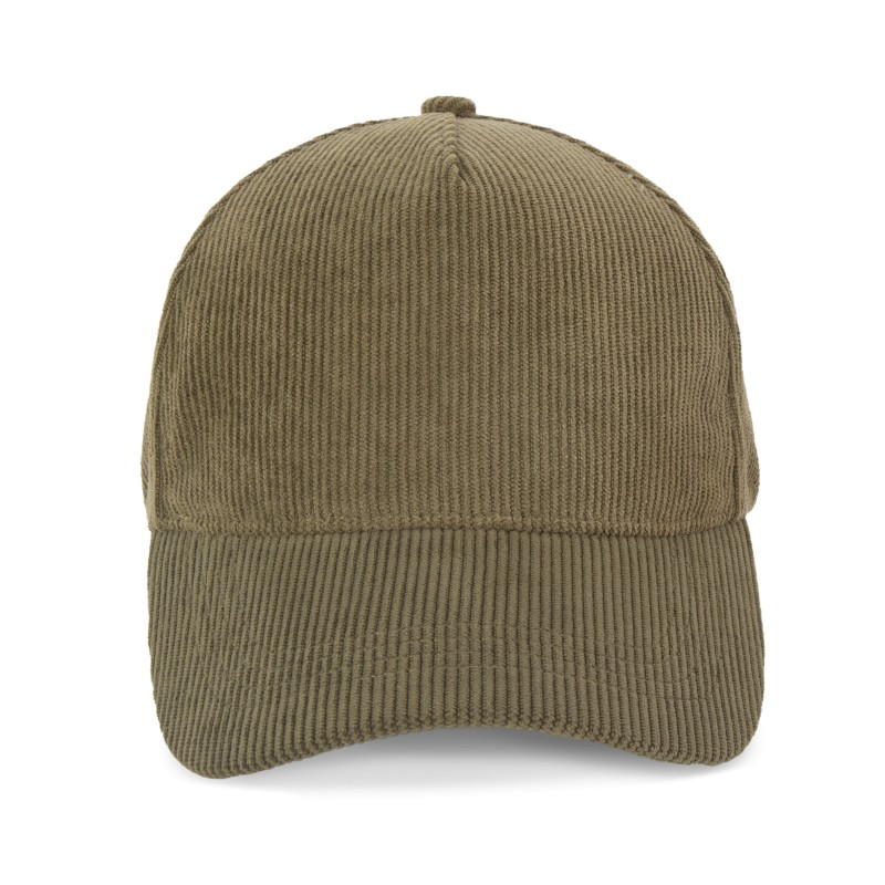 Casquette 5 panneaux en veloursCouleur:Dark Olive