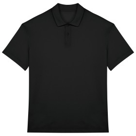 Polo écoresponsable maille piquée à épaules tombantes hommeCouleur:Black