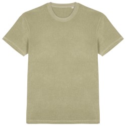 T-shirt écoresponsable en éponge hommeCouleur:Almond Green