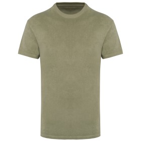 T-shirt écoresponsable en éponge hommeCouleur:Almond Green