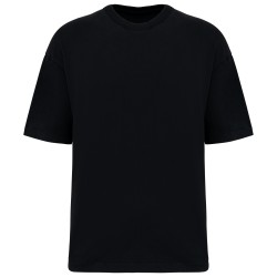 T-shirt écoresponsable oversize délavé hommeCouleur:Washed black