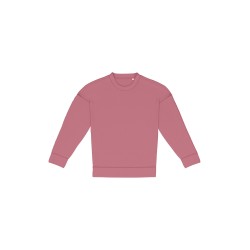 Sweat-shirt écoresponsable à col rond à épaules tombantes femmeCouleur:Antique Rose