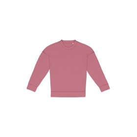 Sweat-shirt écoresponsable à col rond à épaules tombantes femmeCouleur:Antique Rose