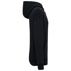 Sweat-shirt écoresponsable à capuche délavé oversize unisexeCouleur:Washed black