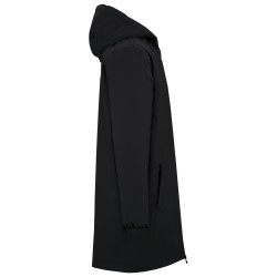 Veste écoresponsable imperméable doublée en sherpa unisexeCouleur:Black