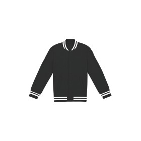 Veste teddy rembourrée écoresponsable unisexeCouleur:Black