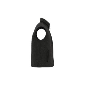 Bodywarmer écoresponsable en sherpa unisexeCouleur:Black