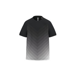 Maillot multisport polyester sublimé enfantCouleur:Black