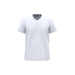T-shirt écoresponsable col V antibactérien hommeCouleur:White