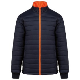 Parka de sécurité recyclée 4 en 1 unisexeCouleur:Hi Viz Orange / Navy