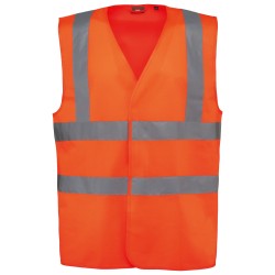 Gilet adulte haute visibilité unisexeCouleur:Hi Viz Orange