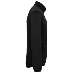 Veste recyclée en polytricot hommeCouleur:Black