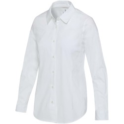 Chemise en popeline femme CarnelianCouleur:Blanc