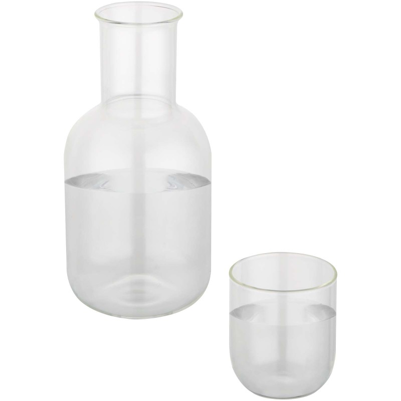 Ensemble carafe et tasse en verre AmelieCouleur:Translucide
