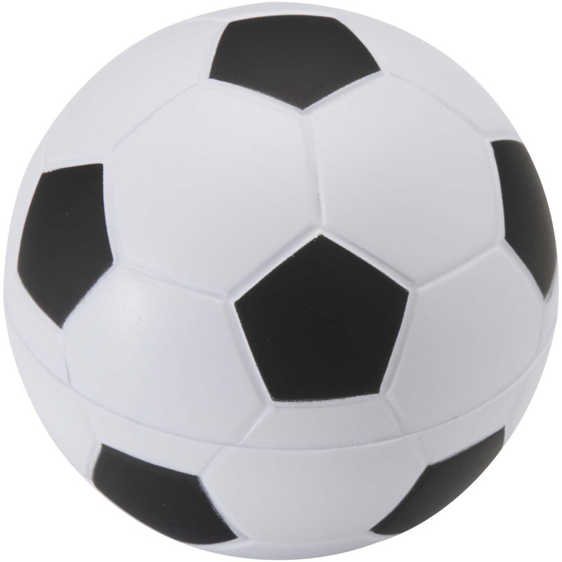 Balle antistress en forme de ballon de football ZaviCouleur:Noir