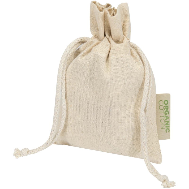 Sac cadeau bio OCS Odisha 140 g/m2 15 x 10 cmCouleur:Naturel