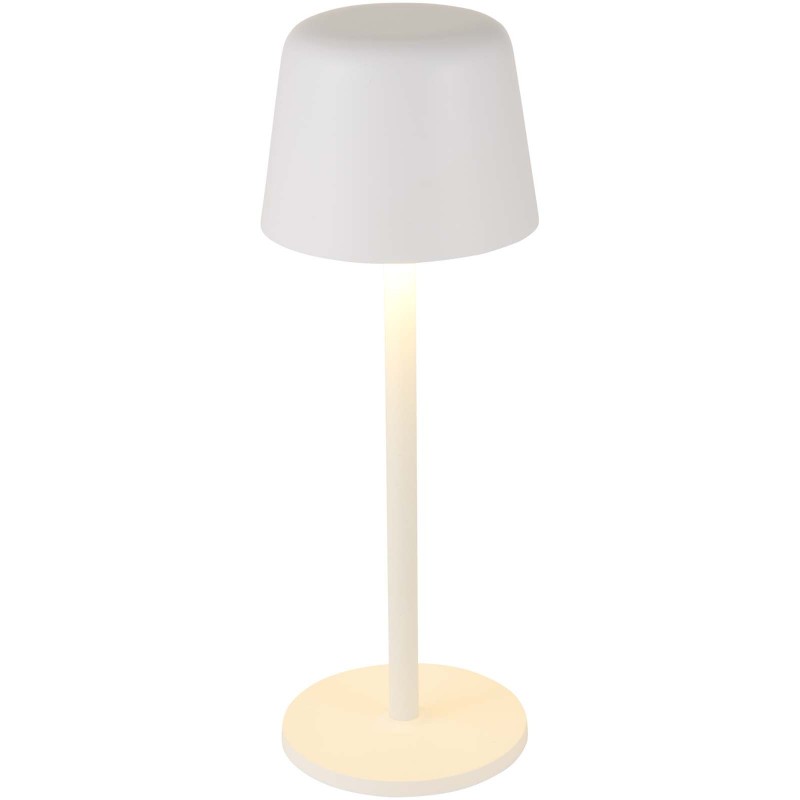 Lampe de table rechargeable et d’intensité réglable Alya avec 3 modes d’éclairageCouleur:Blanc