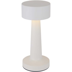 Lampe de table rechargeable Aludra avec intensité réglable et 3 modes d’éclairageCouleur:Blanc