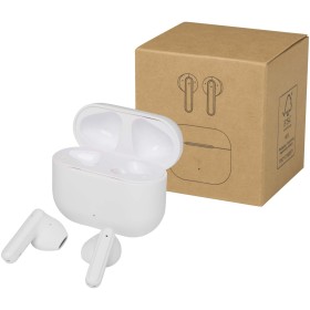 Oreillette Bluetooth® True Wireless Altais sans fil en plastique recycléCouleur:Blanc